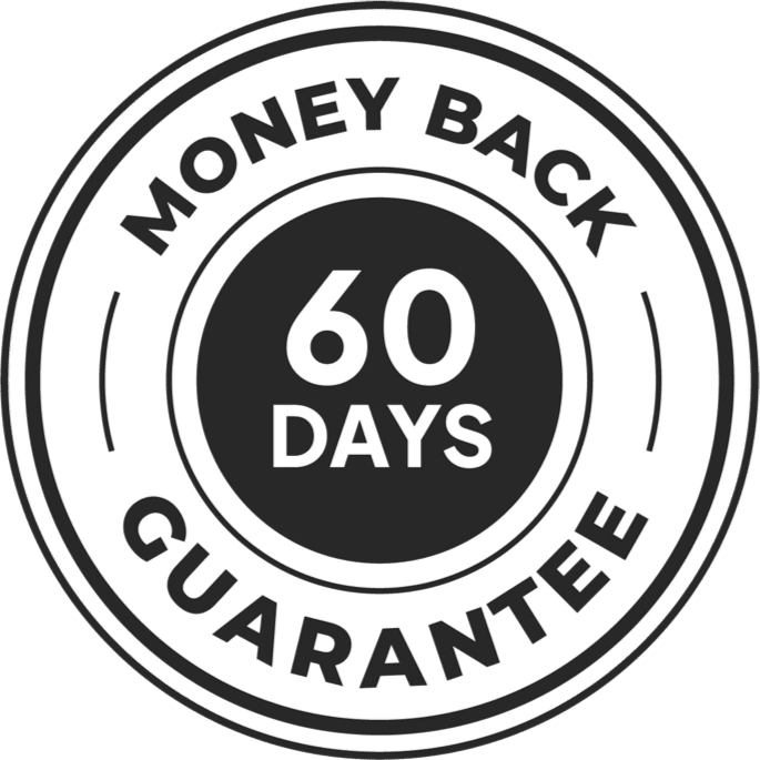 Vigor Jelly 60-day money-back guarantee badge