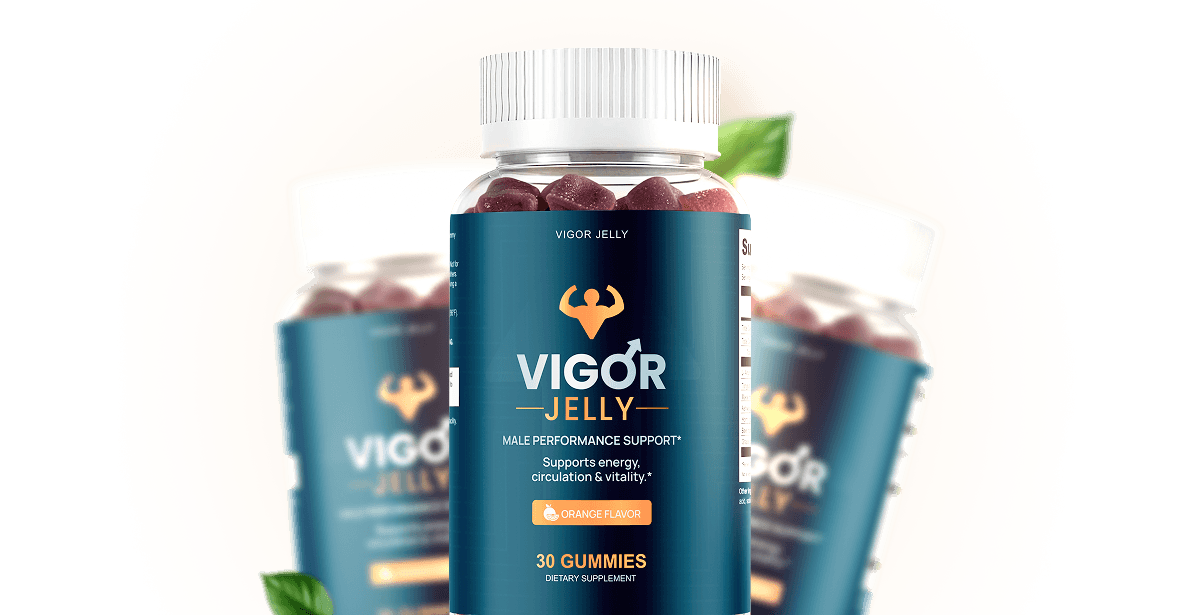 Vigor Jelly daily male vitality gummy bottles
